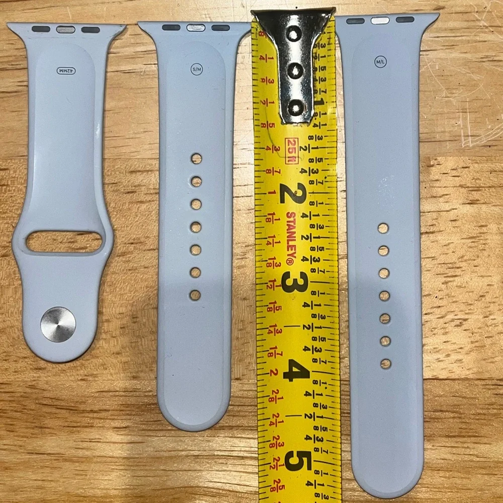 Apple Watch Band Bundle | 2 Silicone Bands | Gray & Green